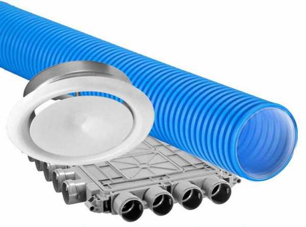 DIMPLEX DFP ZA Kunststoff-Flexrohr-Pakete, Zuluft / Abluft