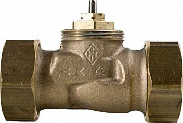 Thermostat-Ventilunterteil Durchgang flachdichtend DT 15 (1/2''), Kvs 2, 50