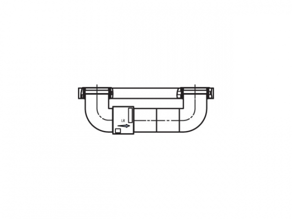 Buderus 7739612631 Logaplus Paket LKP900-2 oben Paket Luftkanäle f. WLW196iIR 11-14