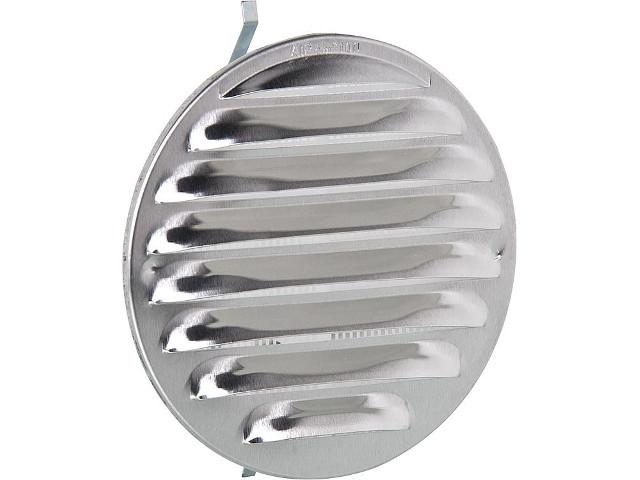 Lüftungsgitter rund, Metall LGR 100, Alu eloxiert, 130 mm, 100- Lüftungsgitter rund, Metall LGR 100, Alu eloxiert, 130 mm, 100-