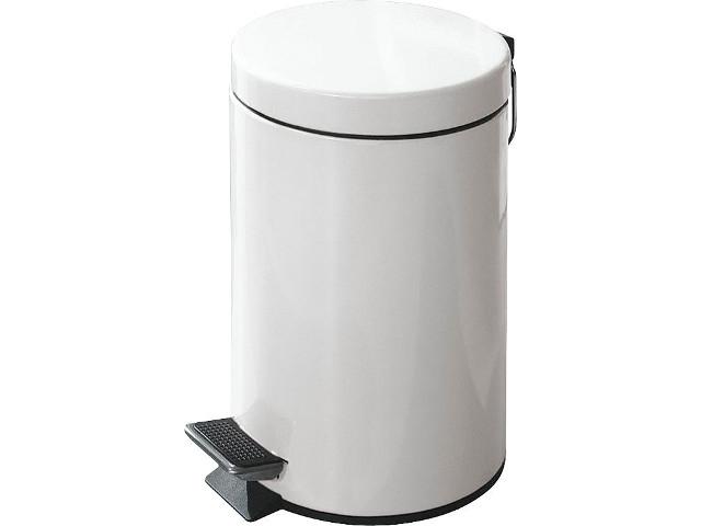 Treteimer ENAEL Metall, Schneeweiß Inhalt 3 Liter Treteimer ENAEL Metall, Schneeweiß Inhalt 3 Liter