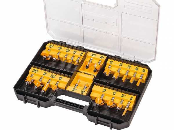 Fräser-Set Dewalt 22-teilig zu 80 835 67