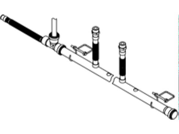 VIESSMANN Kondenswasser-Set 2-fach, Kondenswasser-Sammelleitung für Zweikesselanlage, ZK02631