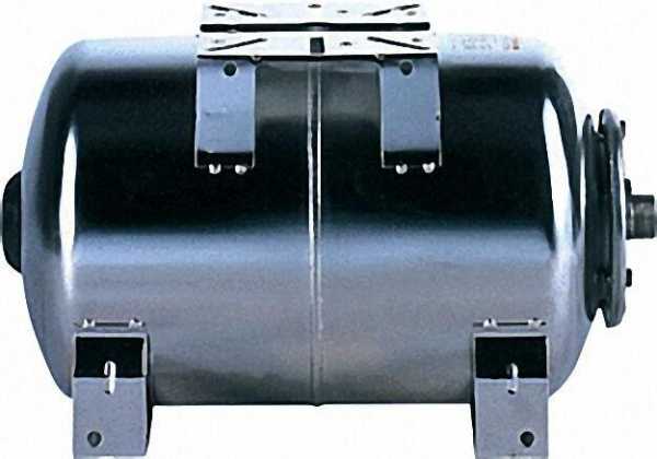 VAREM Ausdehnungsgefäß Horizontal Inox 50 Liter für Brauchwasser Membrane wechselbar