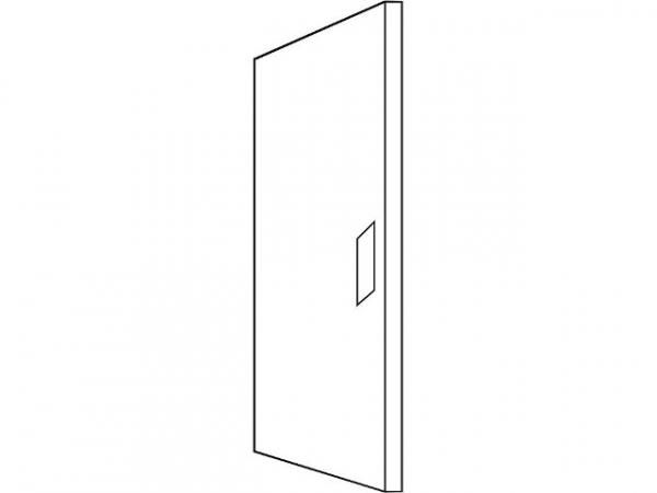 Kleinverteiler-Türe, 2-Reihig, passend zu A24A, Aufputz