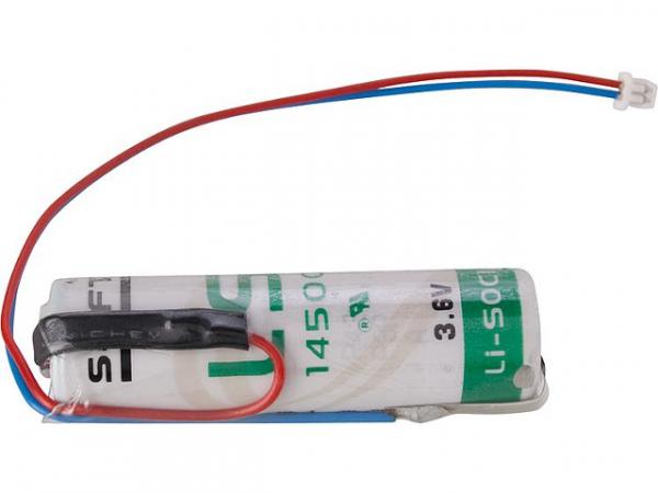 Lithium Batterie 3, 6 V mit Anschlusskabel und Stecker für DIT 01, DIT 01-E