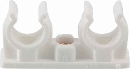 Rohrclip doppelt 8mm VPE 100