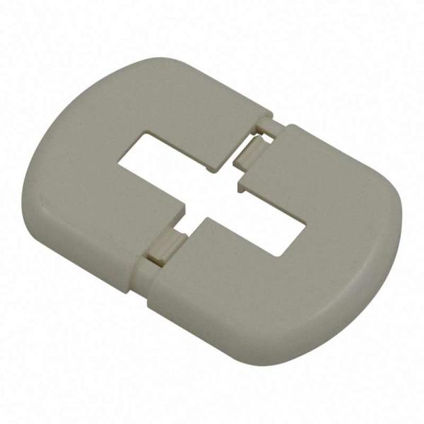 FLAMCO K14 WEMEFA Kunststoffrosette K14 zur Abdeckung der Standfüsse, ähnlich RAL 9016, 70x40 (für R
