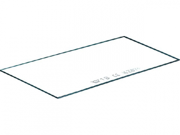Ersatzscheibe innen Bolle 105x50mm für Helm FUSION, VPE=10 Stück