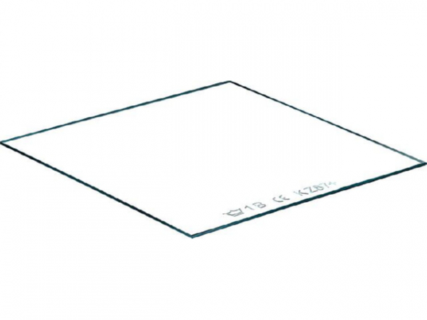 Ersatzscheibe innen Bolle 105x92mm für Helm FLASH, VPE=10 Stück