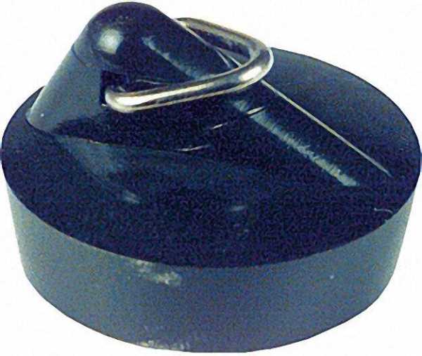 Ventilstopfen mit Dreieckbügel oberer f 40,5mm Spülbeckenventil schwarz