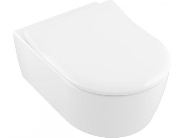 Combi-Pack V&B Avento Wandtiefspül-WC und WC-Sitz Slim- Seat Sofclose, weiß