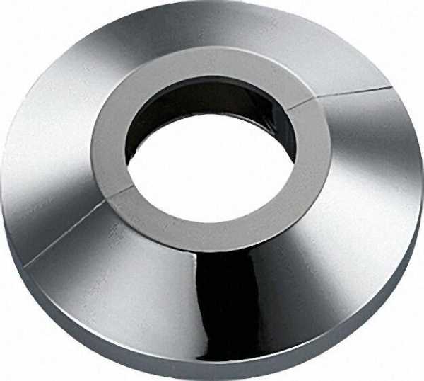 Einzelrosette Typ Stockholm Chrom glänzend - 19mm