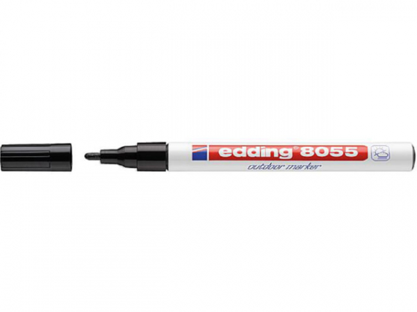 Outdoormarker Edding 8055 schwarz