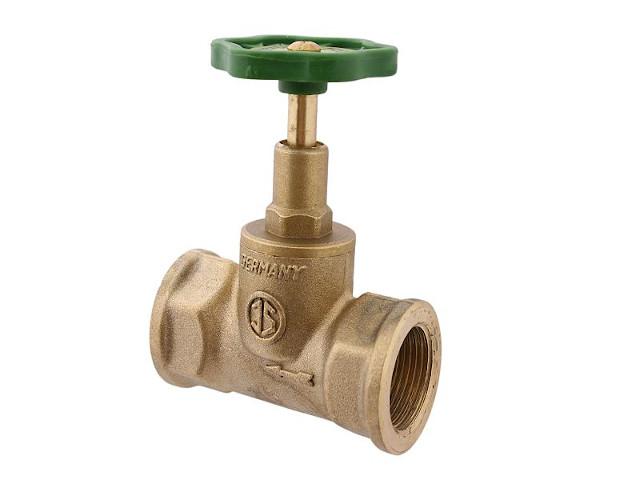Schlösser Freistromventil Schrägsitzventil 11/4" DN32 mit Entleerung 