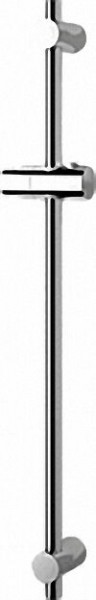 Brausestange Idealrain 720mm M & S mit schwenkbarem Druckknopf-Schieber