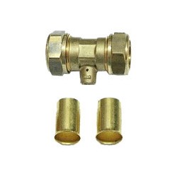 7316263 Klemmringverschraubung mit Entlüftung, 22mm, aus Mes 7316263 Klemmringverschraubung mit Entlüftung, 22mm, aus Mes