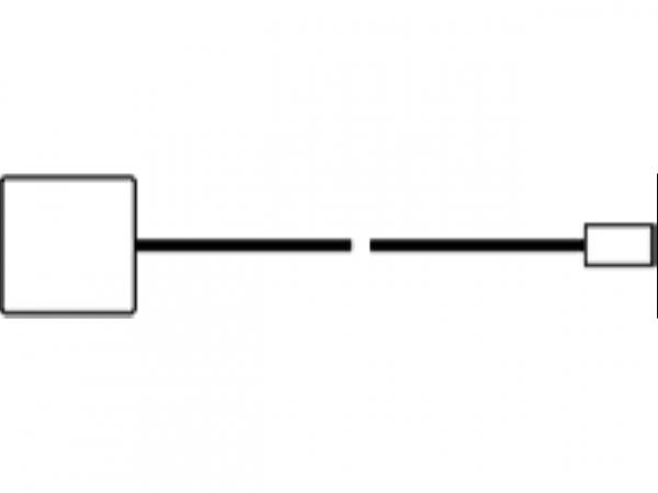 VIESSMANN 7267633 Anlegesensor mit 5, 8 m langer Anschluss- leitung und Rast 5-Systemstecker