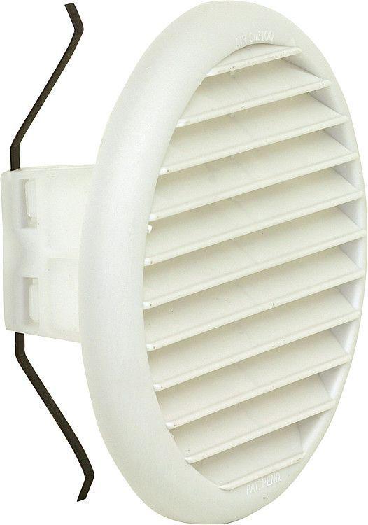 60342 Lüftungsgitter rund, Kunststoff LGK 150, 185, 125-160 mm 60342 Lüftungsgitter rund, Kunststoff LGK 150, 185, 125-160 mm