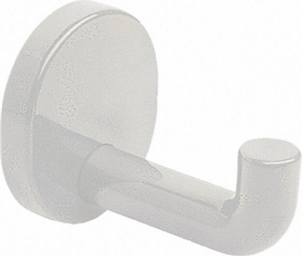 Garderobenhaken Fb. gelb aus Nylon, verdeckte Verschraub., ohne Schrauben D=5mm, ohne Dübel