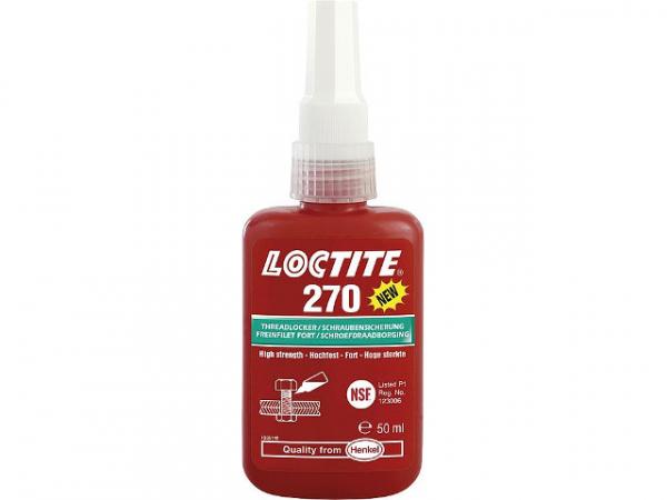 Hochfeste Schraubensicherung Loctite 270, 50ml