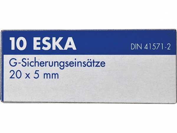 Feinsicherung mitteLiterge (5x20mm) 0,100 A 10 Stück