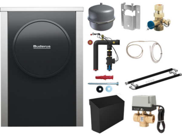 Buderus Logaplus M GB182i.2-6,6kW ohne WLAN hybridfähig Nachrüstset 7739621283