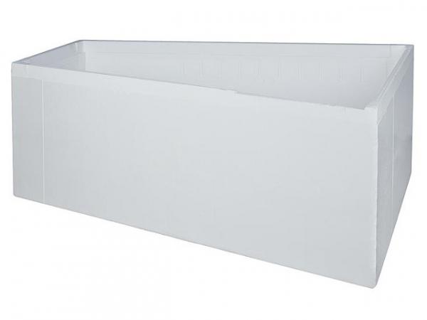 Wannenträger zu Raumspar-Badewanne Lago II rechts, BxHxT 1720x630x1320-670mm