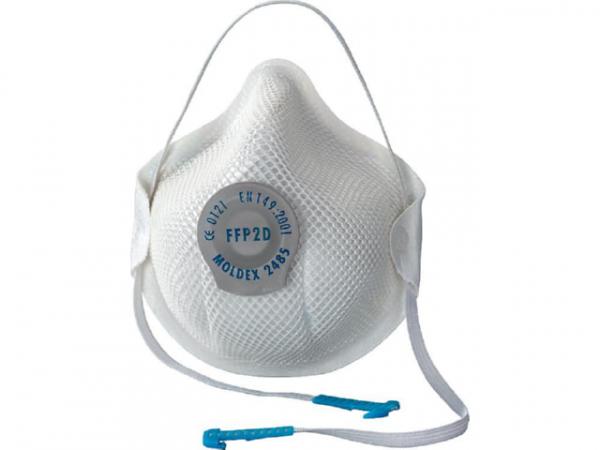 Atemschutzmaske Serie Smart FFP2 NR D Aktiv Form mit Dichtlippe und Klimaventil VPE 20 Stück