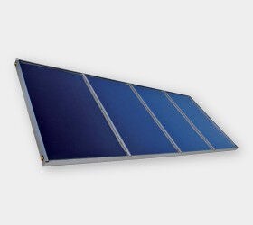 VIESSMANN 7439235 Vitosol 200-F 5m² Typ 5DIA Flachkollektor mit Sol-Titan-Beschichtung