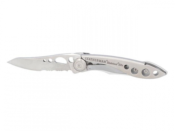 Klapp-Messer Leatherman Skeletool KB X Silber