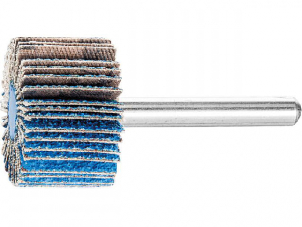 Fächerschleifer Pferd F, d 30 x 20 mm, Schaft-d 6 mm, Körnung A 60