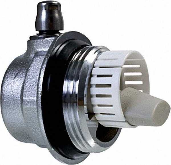 CALEFFI automatischer Schnellentlüfter Aercal Typ 509 Linksgewinde Größe 1 1/4''