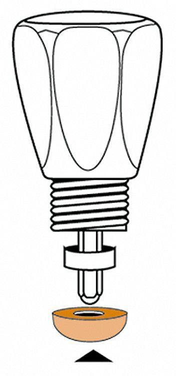 Ventil-dichtung 16,5 mm 1/2 '', 5,8 x 16,5 mm VPE 1 Stück Ventil-dichtung 16,5 mm 1/2 '', 5,8 x 16,5 mm VPE 1 Stück