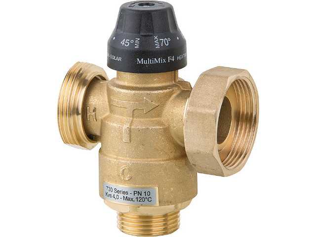 Thermisches Mischventil zu EasyflowFresh 1 1 bis 40 l/min, kvs 4,0 Thermisches Mischventil zu EasyflowFresh 1 1 bis 40 l/min, kvs 4,0