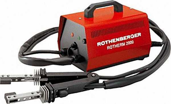 Elektro-Weichlötgerät Rotherm 2000 für Cu-Rohr bis 54mm