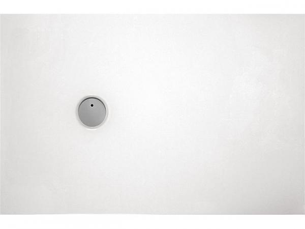 Brausewanne Evje Rechteck, 1800x35x900mm Acryl, weiß