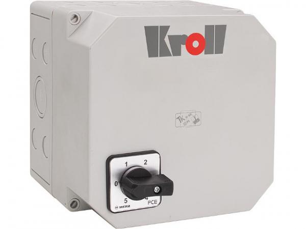 KROLL 5-Stufenschalter für max. 7 Apmere für Luftheizer LH120-230