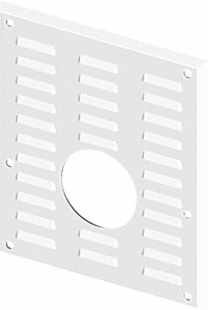 Kunststoff-Abgassystem Wandblende mit Hinterlüftung DN 110 Kunststoff-Abgassystem Wandblende mit Hinterlüftung DN 110