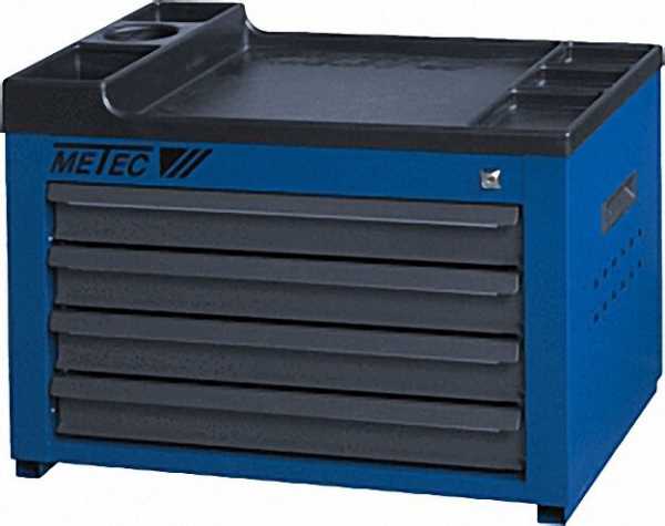 Werkzeugtruhe Farbe: blau HxBxT 403x627x410mm mit 4 Schubladen (M)