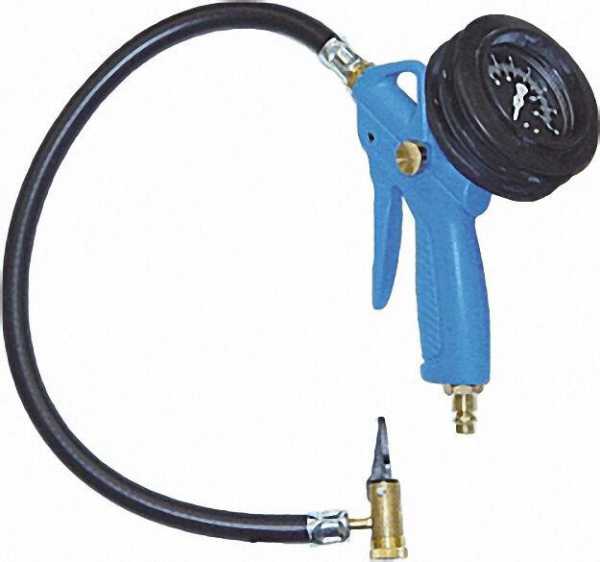 Reifenfüllmesser mit Hebelstecker max. Betriebsdruck 10 bar