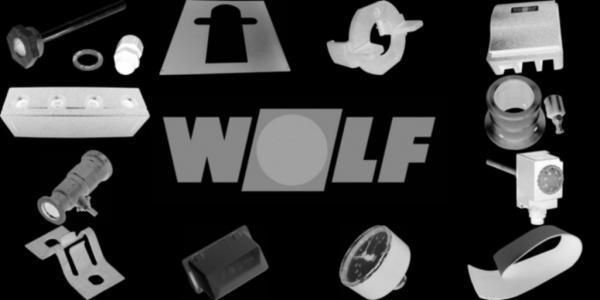 WOLF 1668635 Isolierung Aschentür