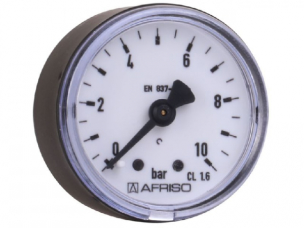 Manometer NG 40 axial 0 bis 10, 1/8 axial