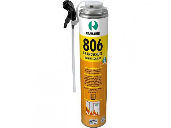 RAMSAUER Brandschutz Pu-Schaum 806 plus Brandklasse B1, 750 ml, mit Kombiventil