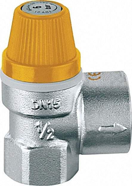 Solar MSV 1/2'' x 6 bar vernickelt Solar MSV 1/2'' x 6 bar vernickelt