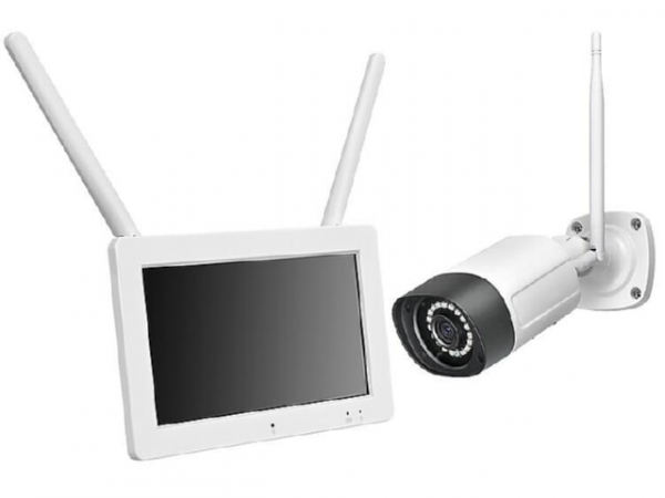 WLAN Überwachungskamera + Empfänger mit 7 Zoll Monitor WR120 SET M7B