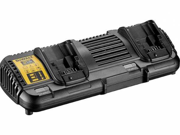 Akku-Doppelladegerät DeWALT DCB132 für alle 10,8, 18 und 54 V Akkus mit LED Anzeige