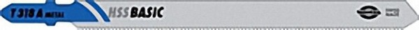 Stichsägeblatt HSS-Basic 1, 2x106 Schneidlänge 100mm T 318 A - VPE = 5 Stück