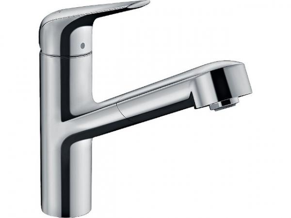 Spültischmischer Hansgrohe 150 Focus M42, herausziehbarer Auslauf, chrom