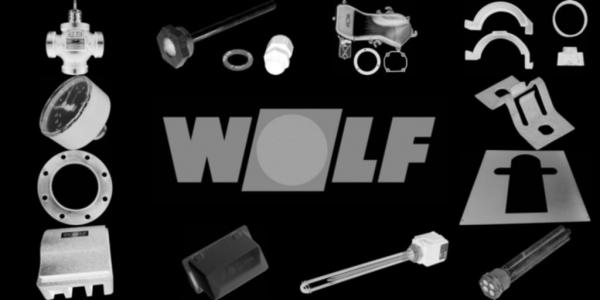 WOLF 8906775 Isolier Stück Brennert. Eurotwin 600/800